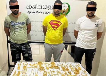 അജ്മാനില് വന് കവര്ച്ച; 12 മണിക്കൂറിനകം തൊണ്ടിസഹിതം പ്രതികളെ പിടികൂടി